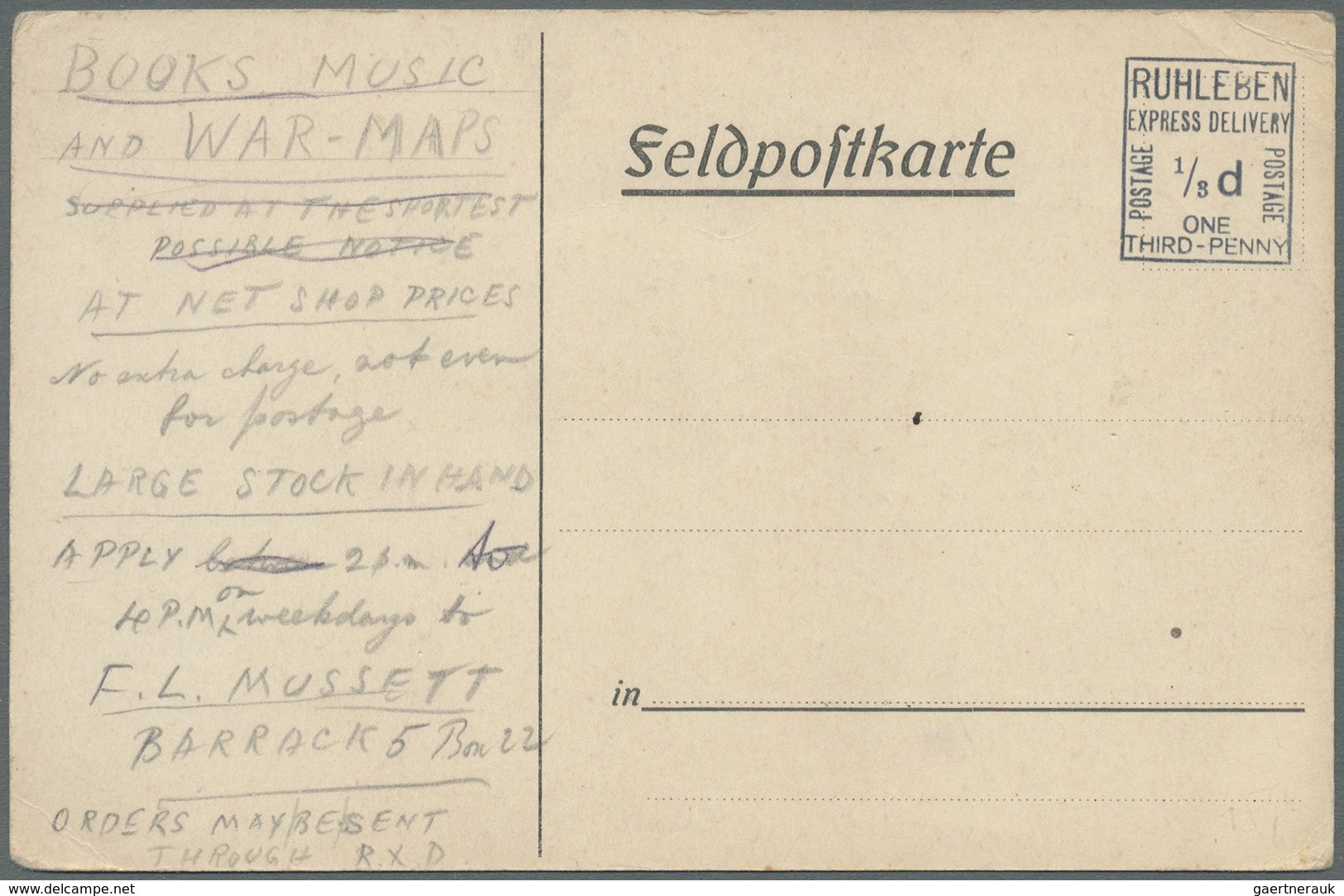 Br Großbritannien: 1915/1945, 318 POW letters and card from WW 1 and 2 in nice variety of camps with in