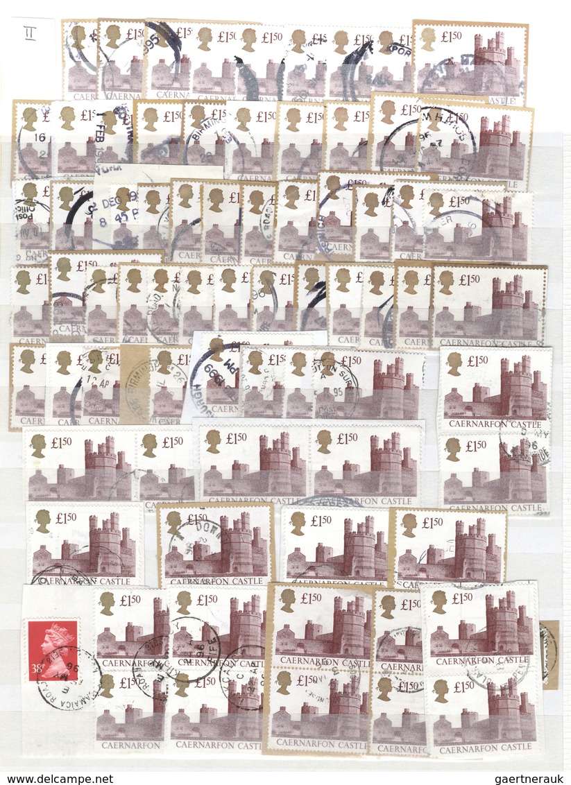 Brfst/O Großbritannien - Machin: 1952/2000 (ca.), Comprehensive Accumulation Of The QEII Definitives, Neatly - Série 'Machin'