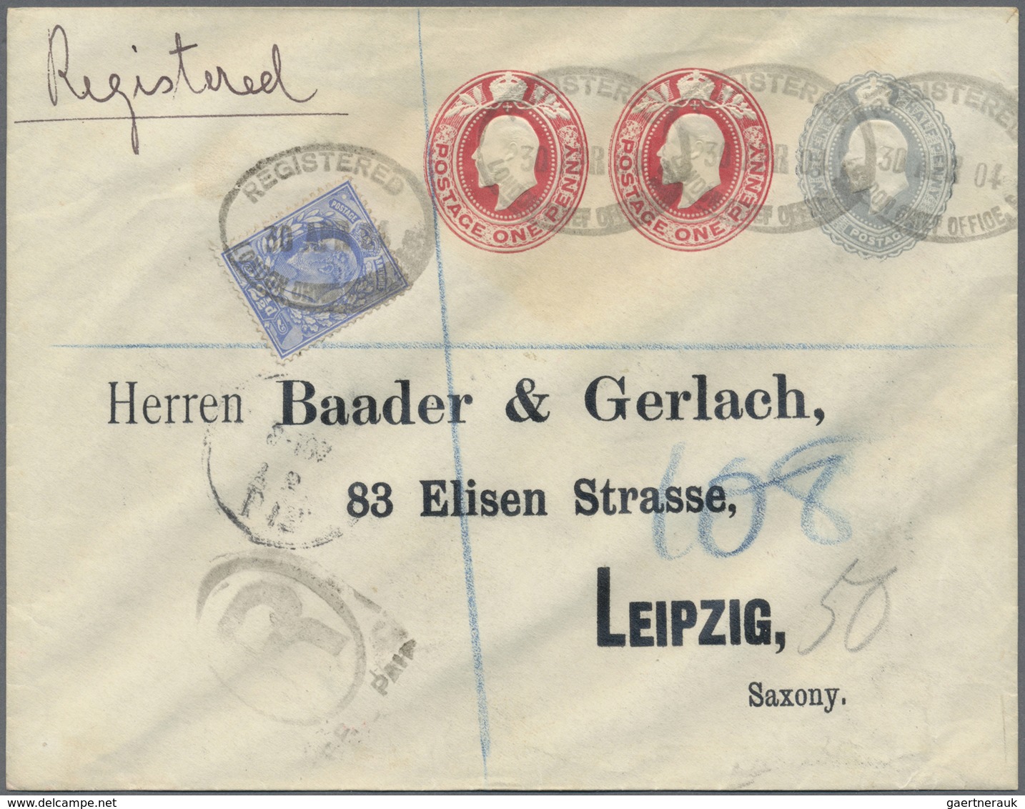 GA Großbritannien - Ganzsachen: 1877/1980, Accumulation With About 580 Unused And Used Postal Stationey - 1840 Enveloppes Mulready