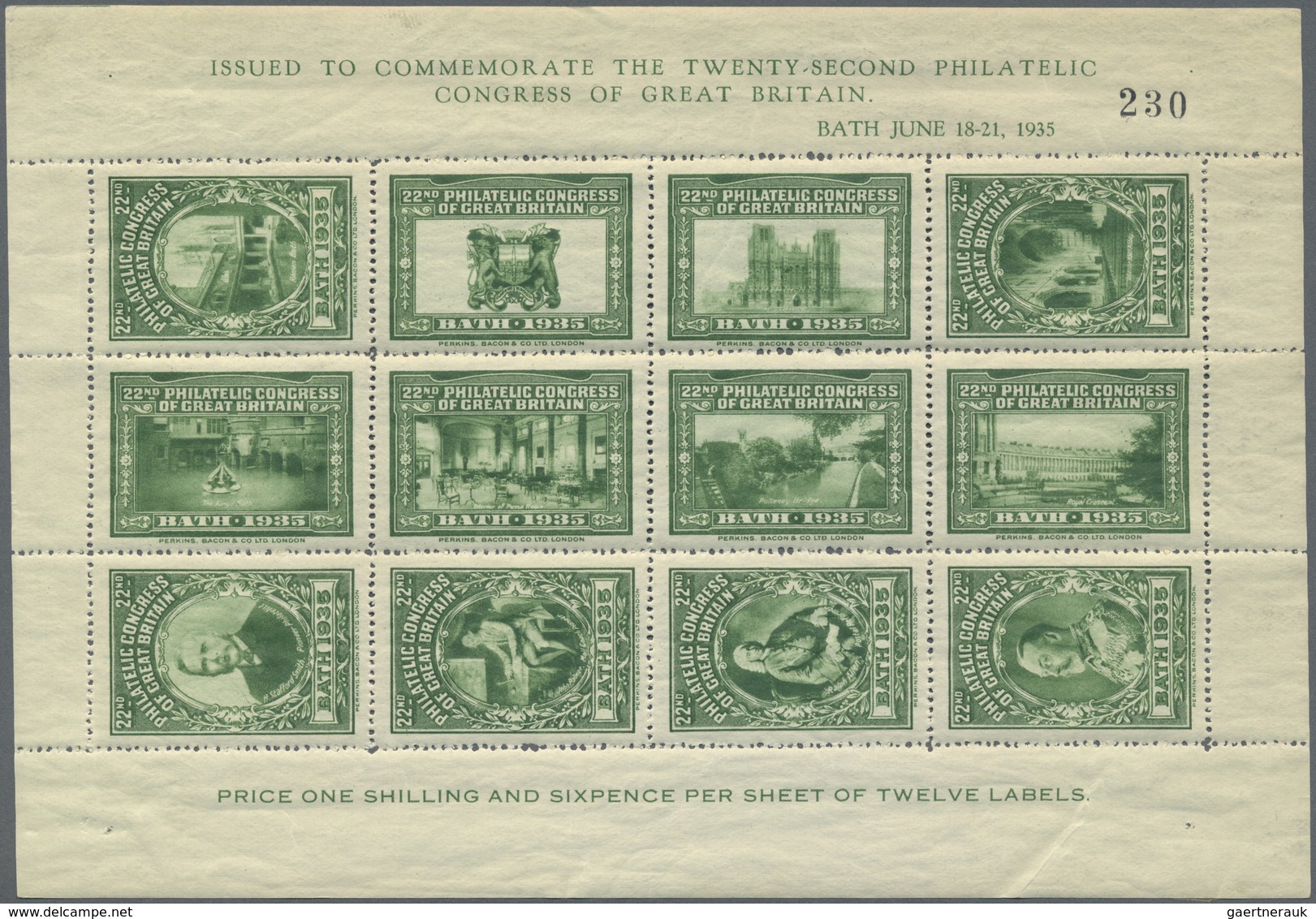 Großbritannien - Besonderheiten: 1864/1970 Ca., CINDERELLA DE LUXE, Comprehensive Collection With Hu - Autres & Non Classés