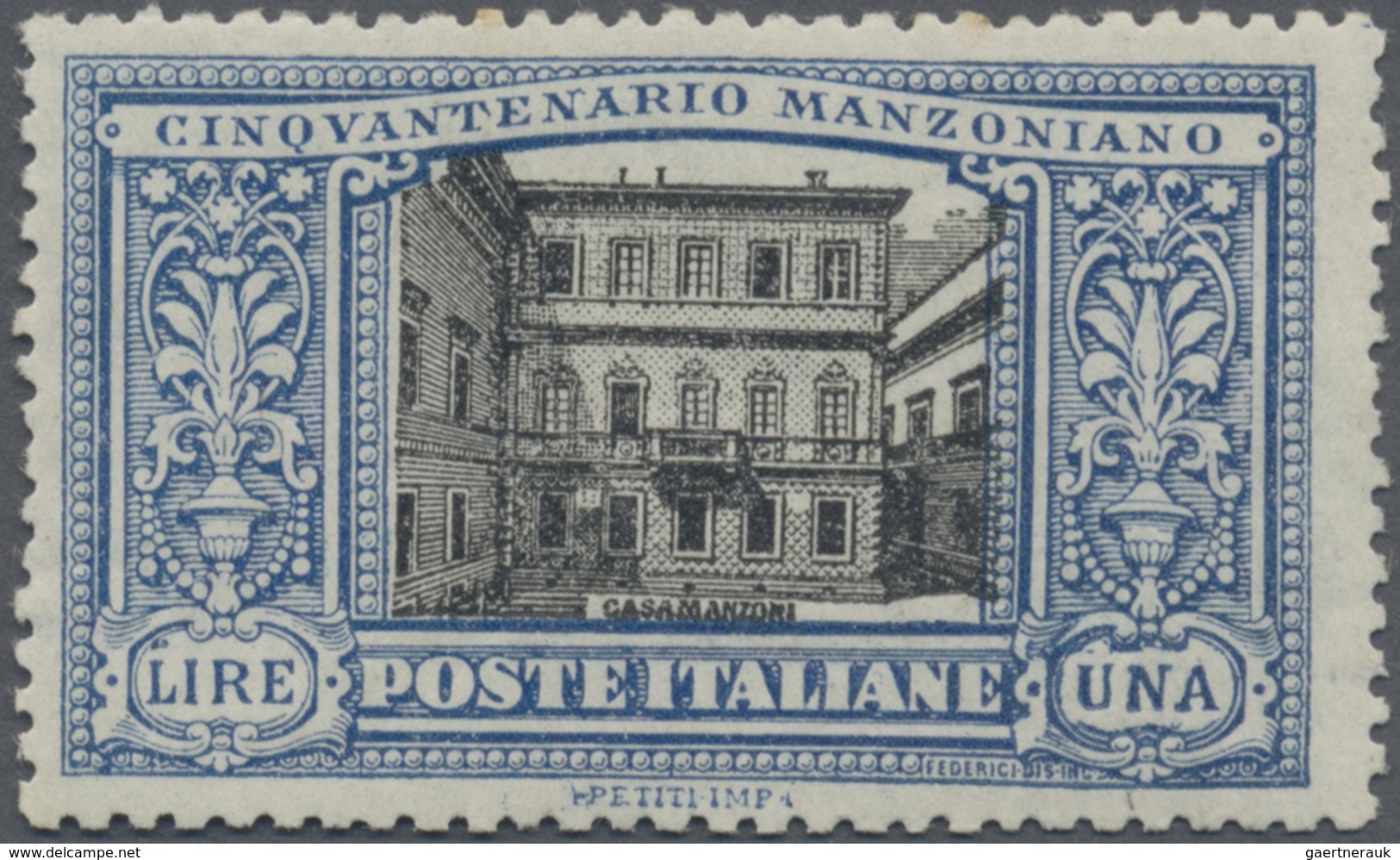 **/*/O/Brfst Italien: 1861/1960, Mint And Used Assortment Of Better Issues (incl. One Stamp San Marino), Stated T - Marcophilie
