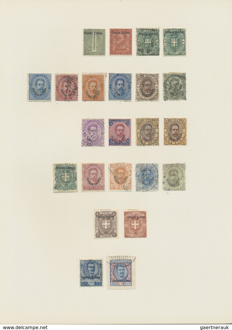 */** Italien: 1861/1958, A scarce mint LH collection of mainly the early issues with many highpriced key-