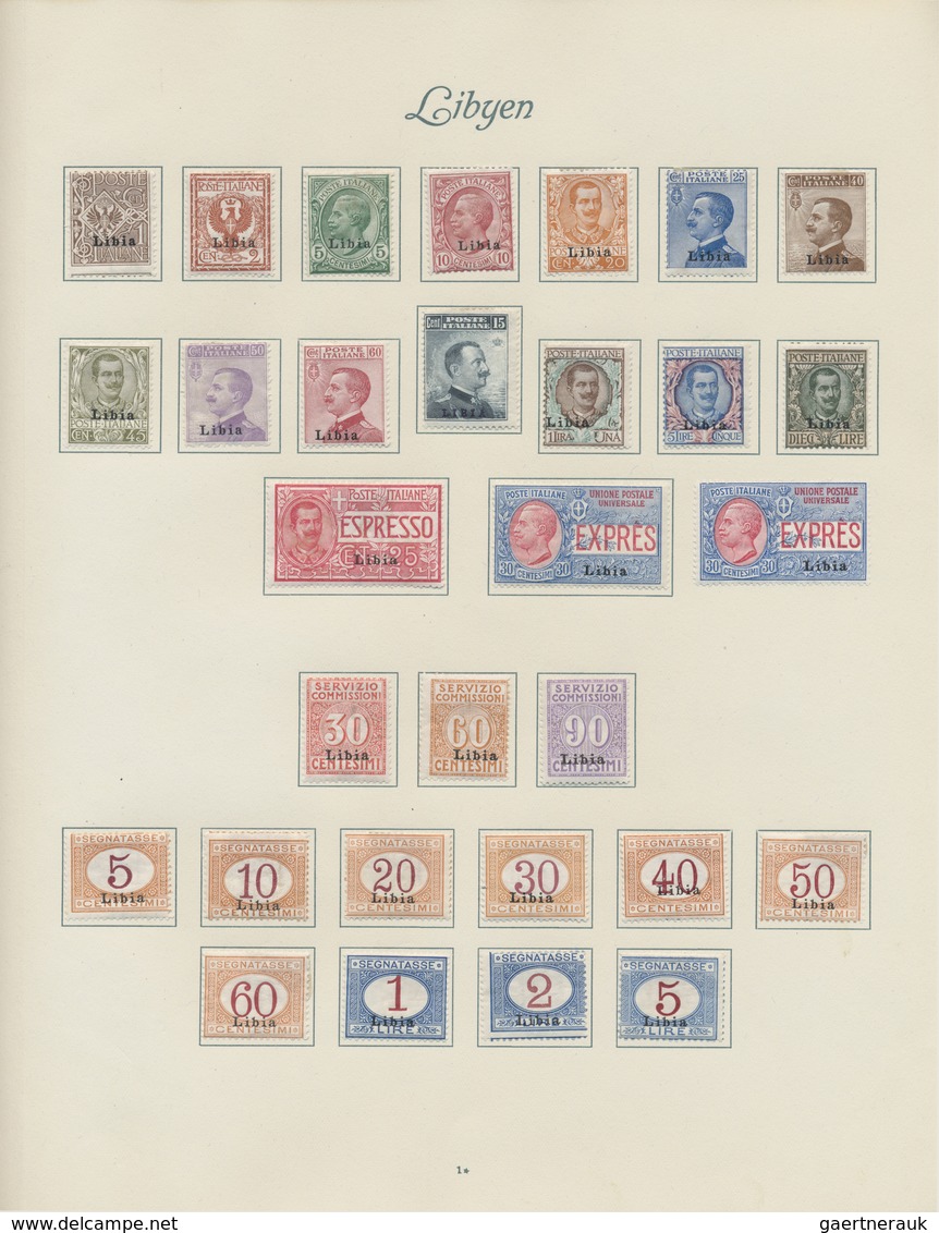 */** Italien: 1861/1958, A scarce mint LH collection of mainly the early issues with many highpriced key-