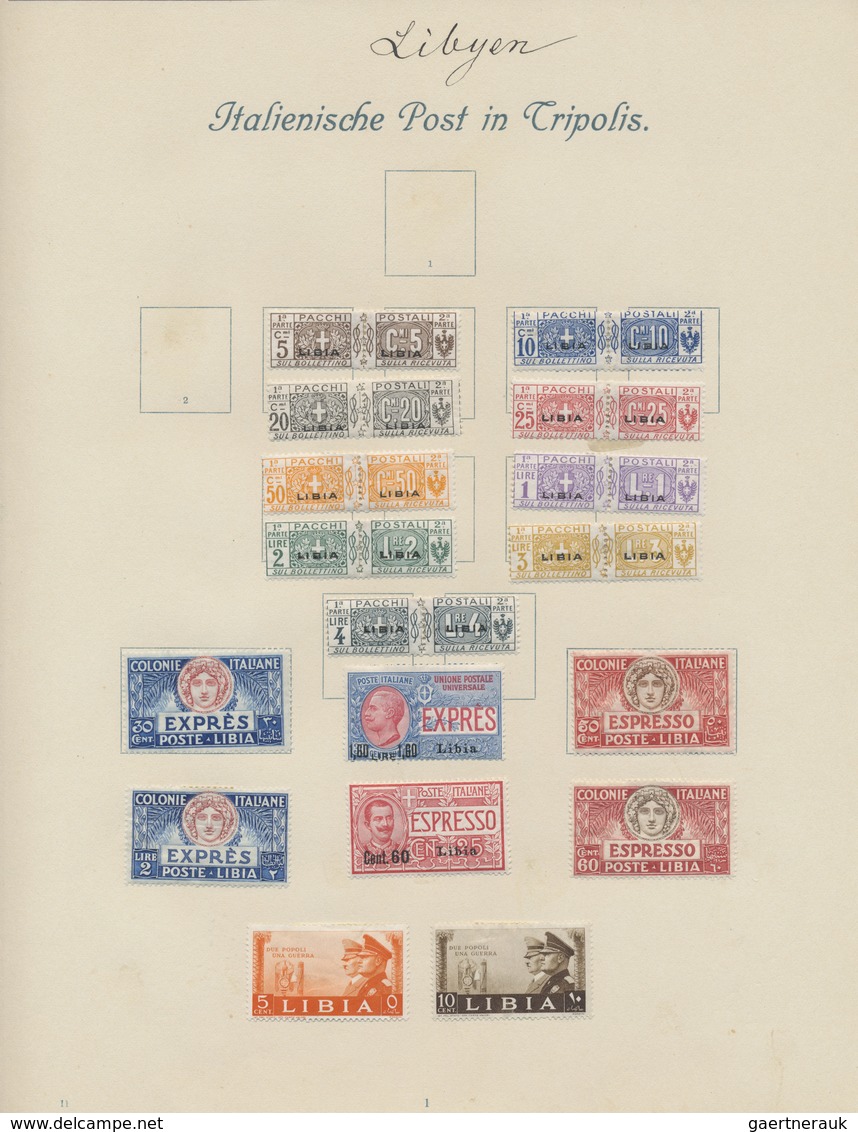 */** Italien: 1861/1958, A scarce mint LH collection of mainly the early issues with many highpriced key-