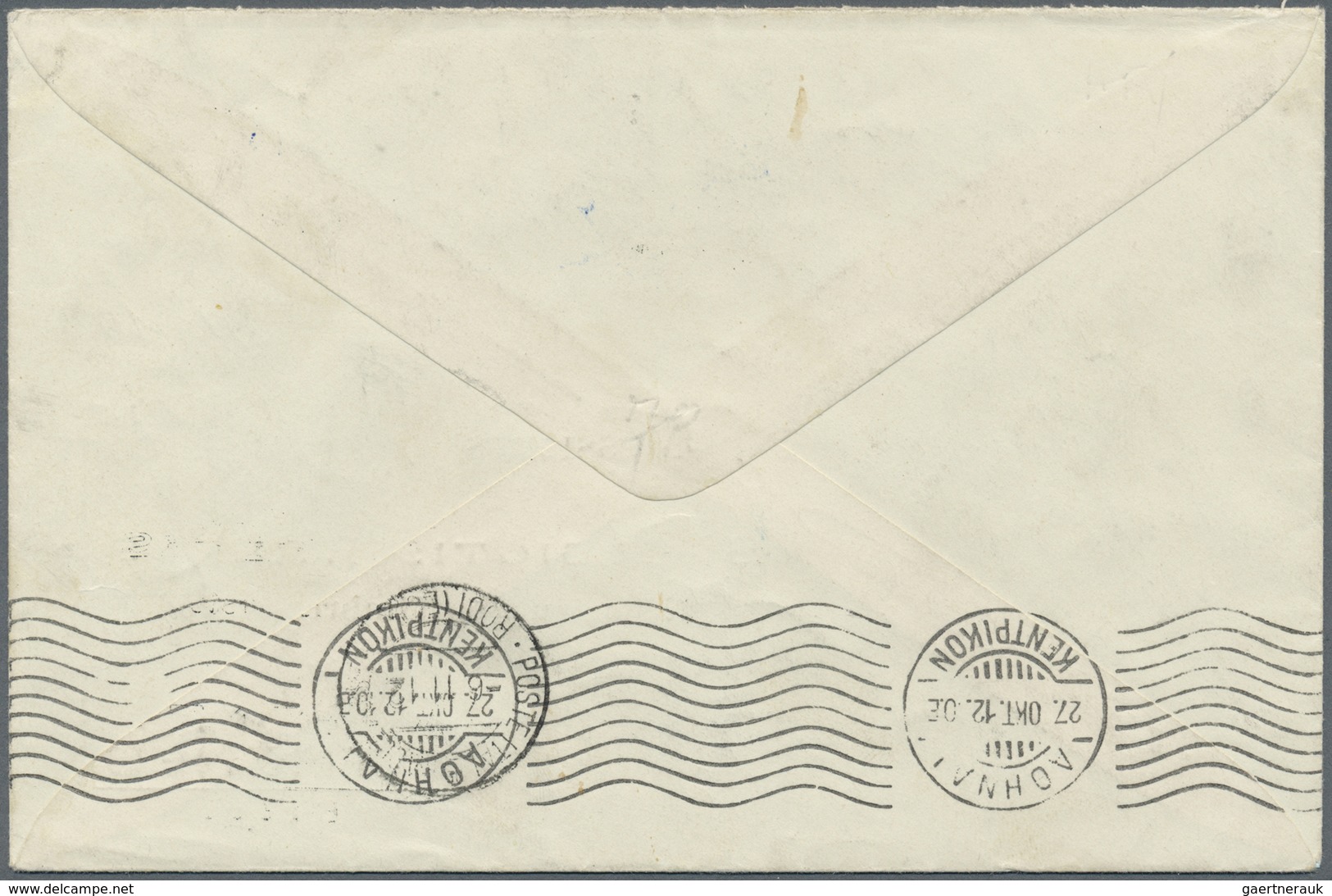 Br/GA Italien: 1871/1949, Italy/Area, group of six better entires, e.g. 1871 registered cover, 1933 Vatica