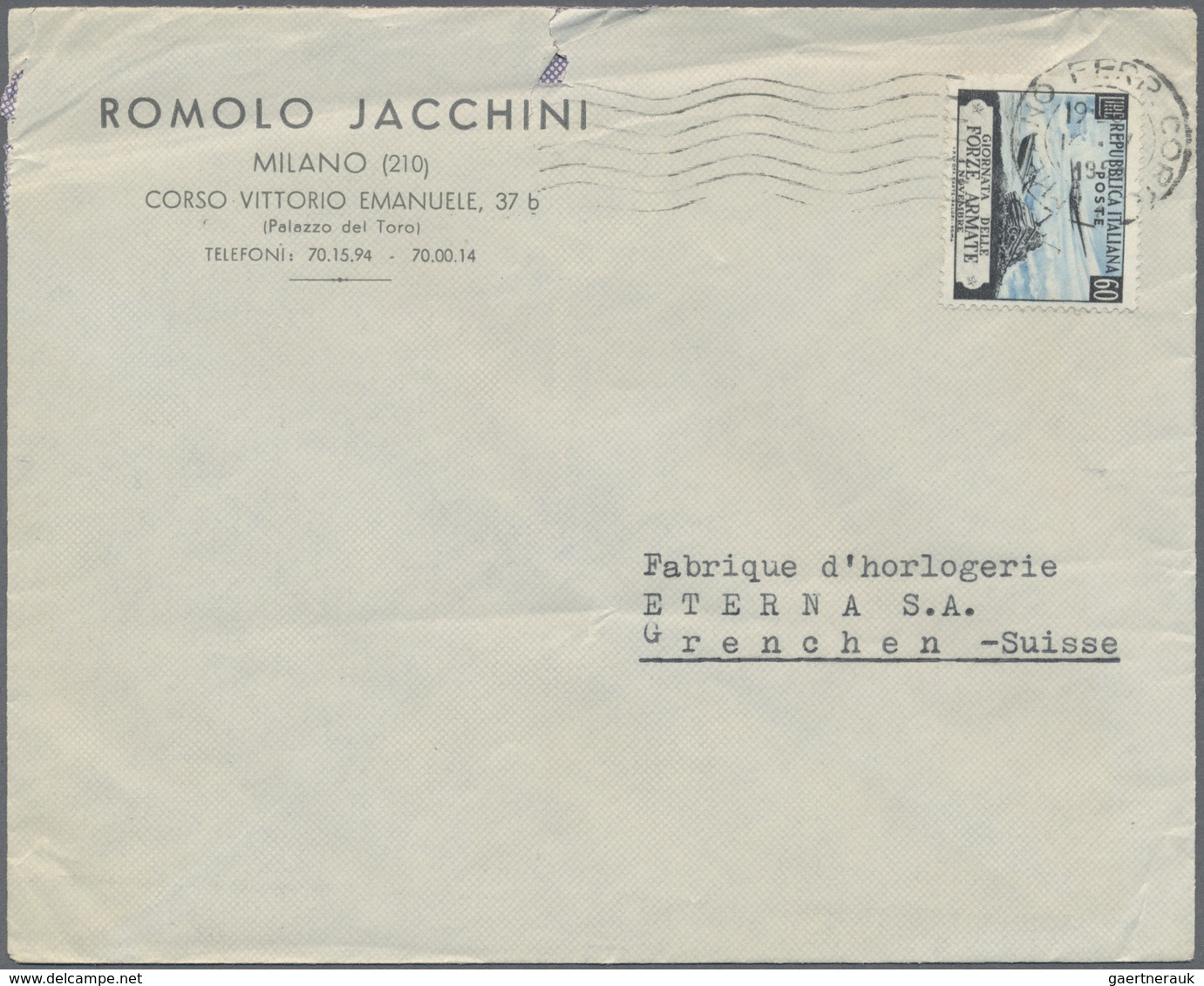Br Italien: 1930/1990 (ca.), Accumulation Of Apprx. 800 Commercial Covers/cards, Showing A Great Divers - Marcofilía