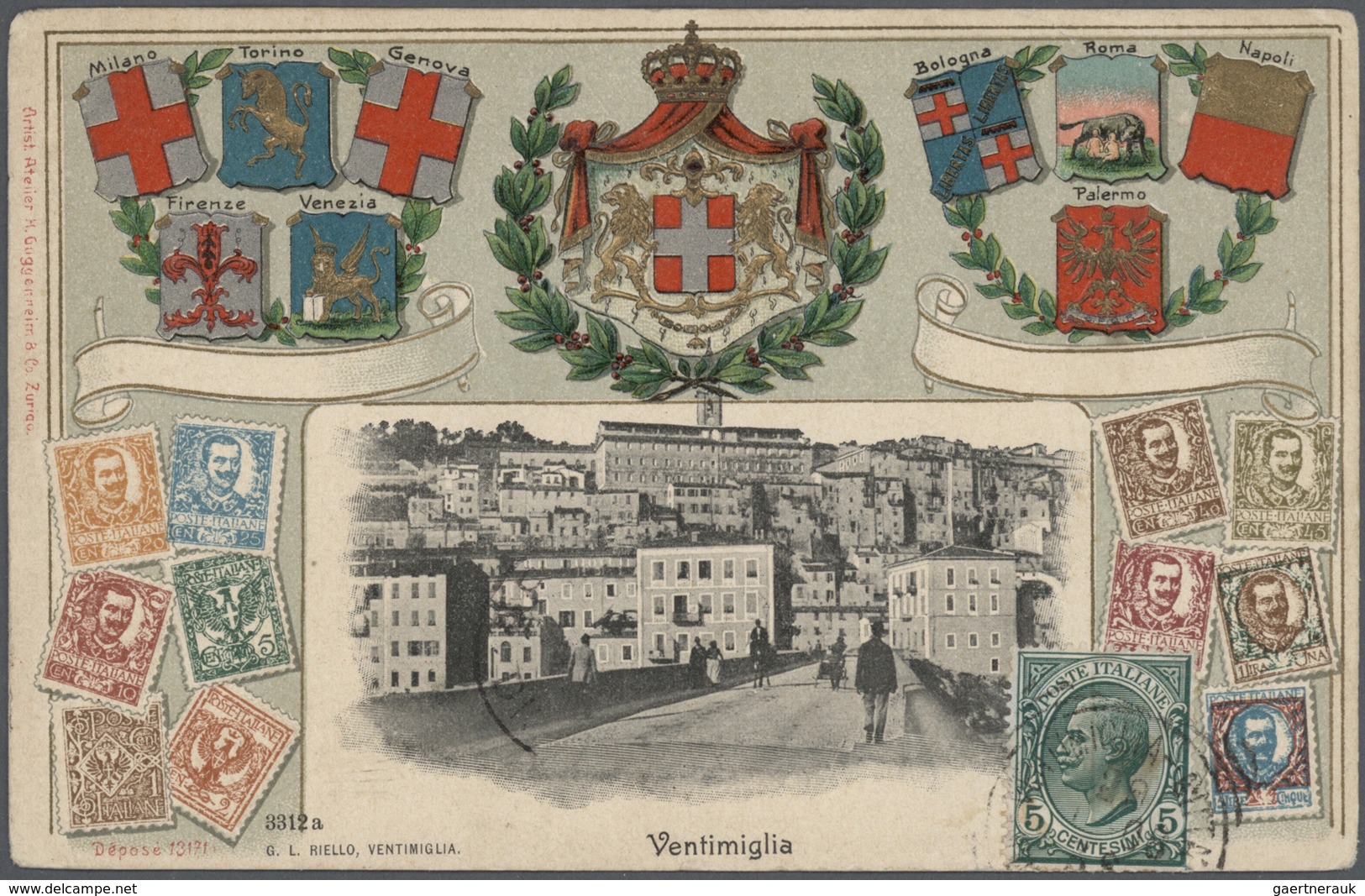 Italien - Besonderheiten: 1895/1910, Auswahl von ca. 2500 nur besseren und überdurchschnittlichen An