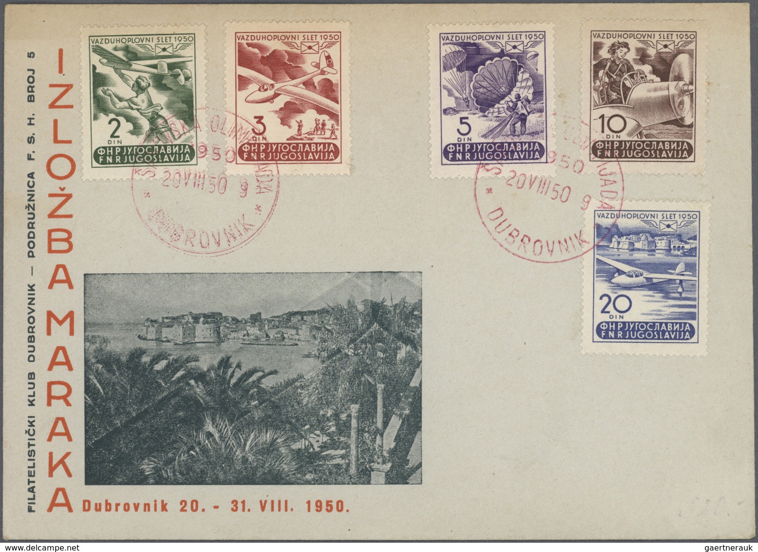 Br/GA/ Jugoslawien: 1900/1980 (ca.), lot of ca. 1250 covers, cards, postal stationery and souvenier pc from