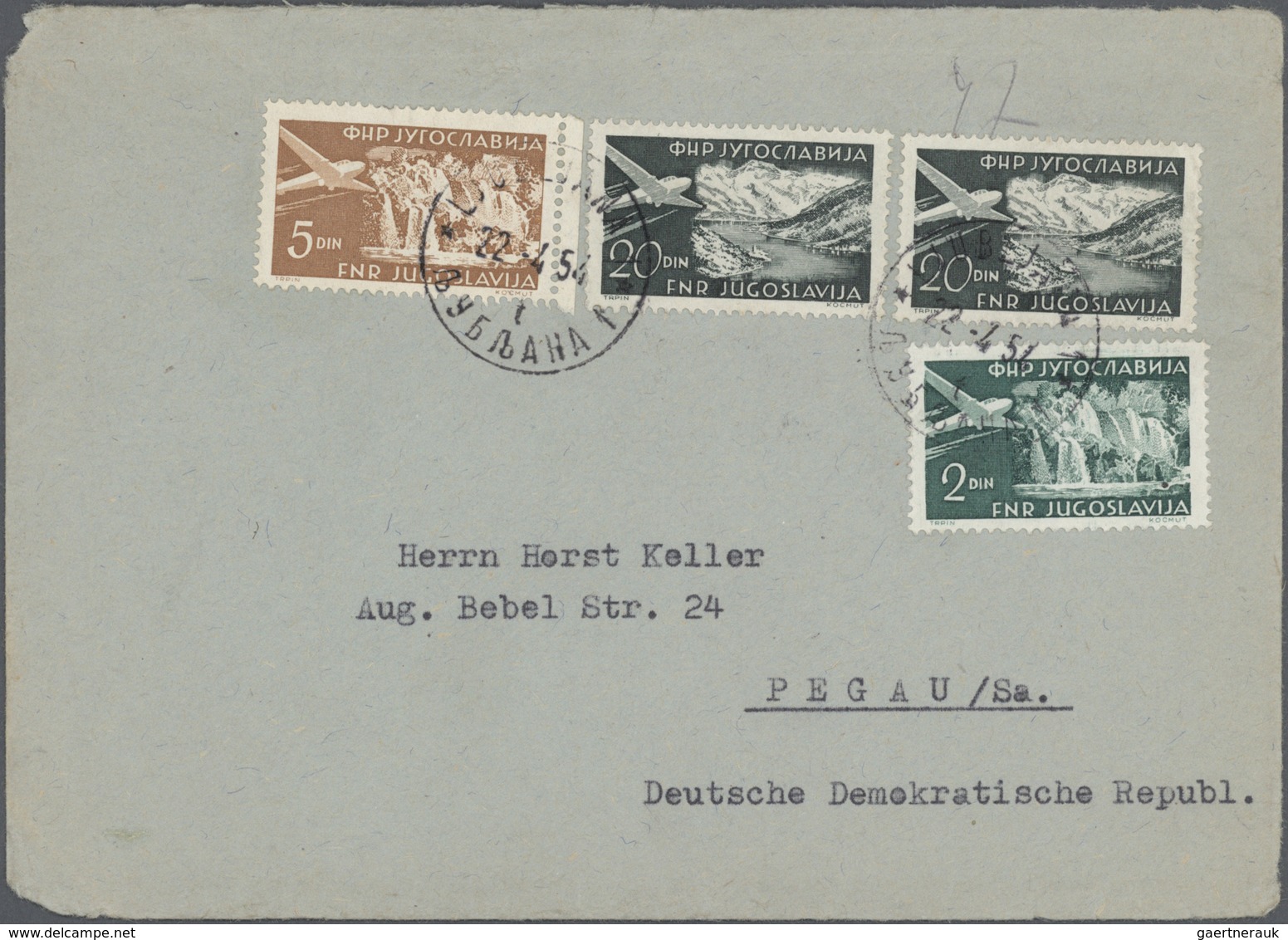 Br/GA/ Jugoslawien: 1900/1980 (ca.), lot of ca. 1250 covers, cards, postal stationery and souvenier pc from