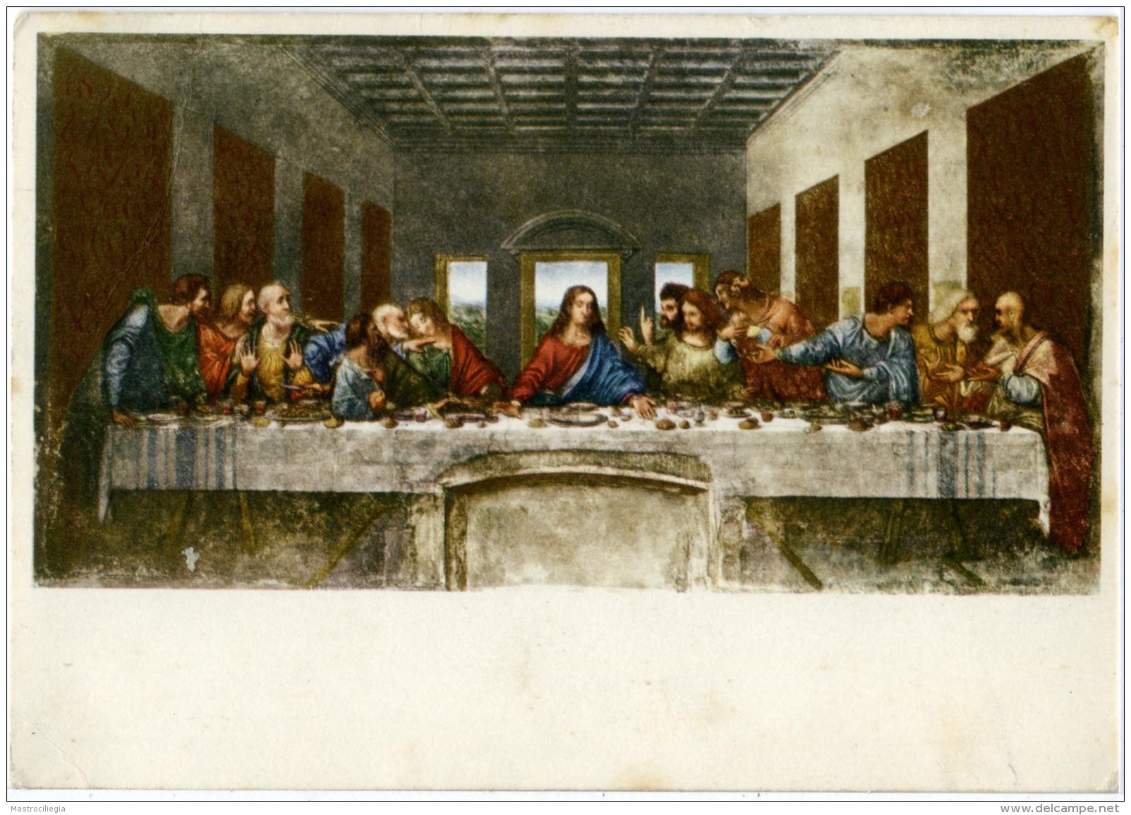 L'ULTIMA CENA  Leonardo Da Vinci  S. Maria Delle Grazie  Milano - Paintings