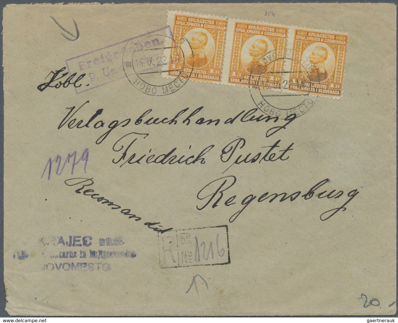 Br/GA Jugoslawien: Ab Ca. 1920 Abwechslungsreicher Bestand Mit Tausenden Belegen In 4 Prall Gefüllten Kist - Storia Postale
