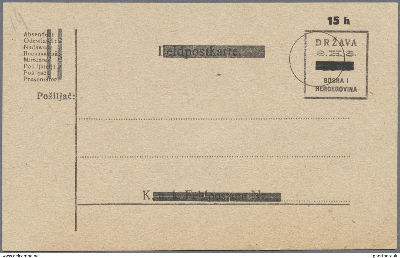 GA Jugoslawien - Ganzsachen: 1918/1950, Lot Of More Than 110 Unused Postal Stationeries With Many Bette - Entiers Postaux