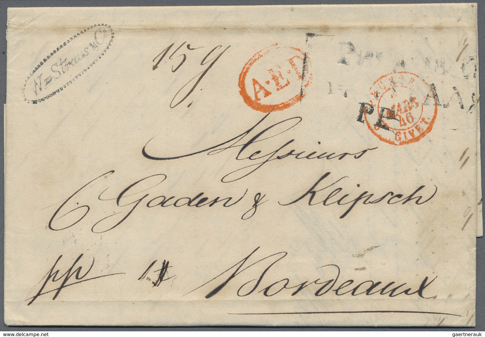 Br Lettland - Vorphilatelie: 1834/1874, Group Of 15 Stampless Lettersheets/covers Incl. Incoming Mail A - Lettonie