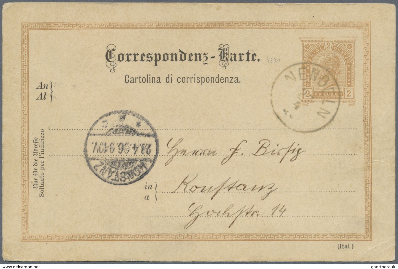 Br/GA Liechtenstein - Vor- Und Mitläufer: 1887/1920, Sammlung Von 29 Briefen Und Karten Mit Österreich-Fra - ...-1912 Préphilatélie