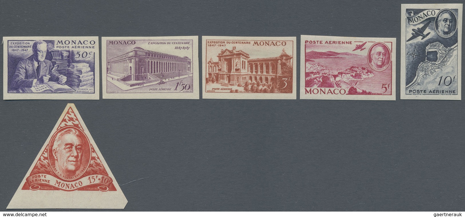 **/* Monaco: 1920/1990, Sophisticated Balance Of Mint Material On Album Pages (partly In Slight Disarray) - Nuovi