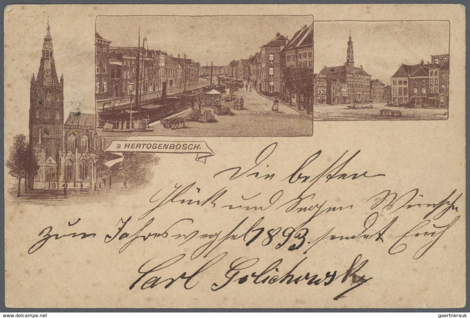 Niederlande: 1892 - 1947, Sammlung Von über 100 Ansichtskarten, Bis Auf Wenige Ausnahmen Bedarfsgere - Other & Unclassified