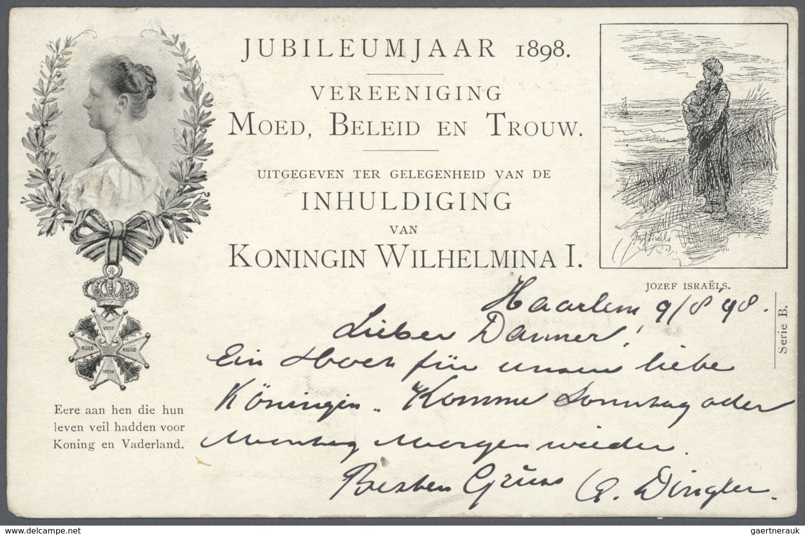 Niederlande: 1892 - 1947, Sammlung von über 100 Ansichtskarten, bis auf wenige Ausnahmen bedarfsgere