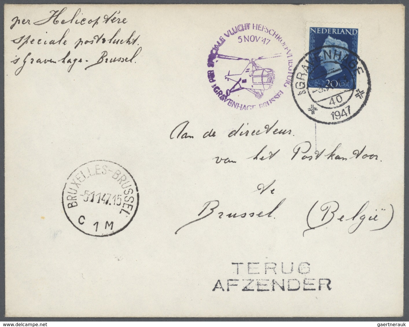 Br/ Niederlande: 1919/2005, Lot Of Apprx. 140 Covers Incl. Some Colonies, Mainly FDC's, Some Airmails. - Other & Unclassified