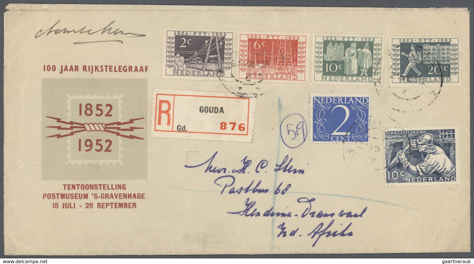 Niederlande: 1950/1998, Collection Of Apprx. 460 F.d.c. With Many Better Pieces Of 1950s, E.g. 1950 - Altri & Non Classificati