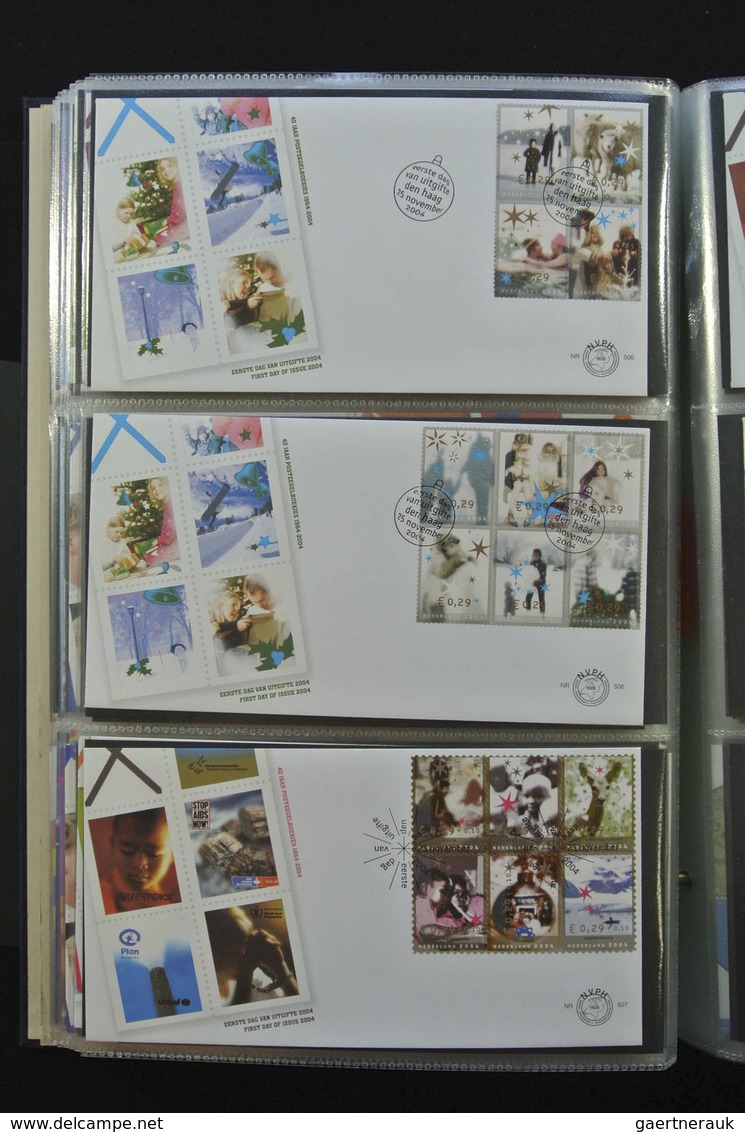 Niederlande: 2002/14: Complete unaddressed collection of the euro period, including the A-numbers, f
