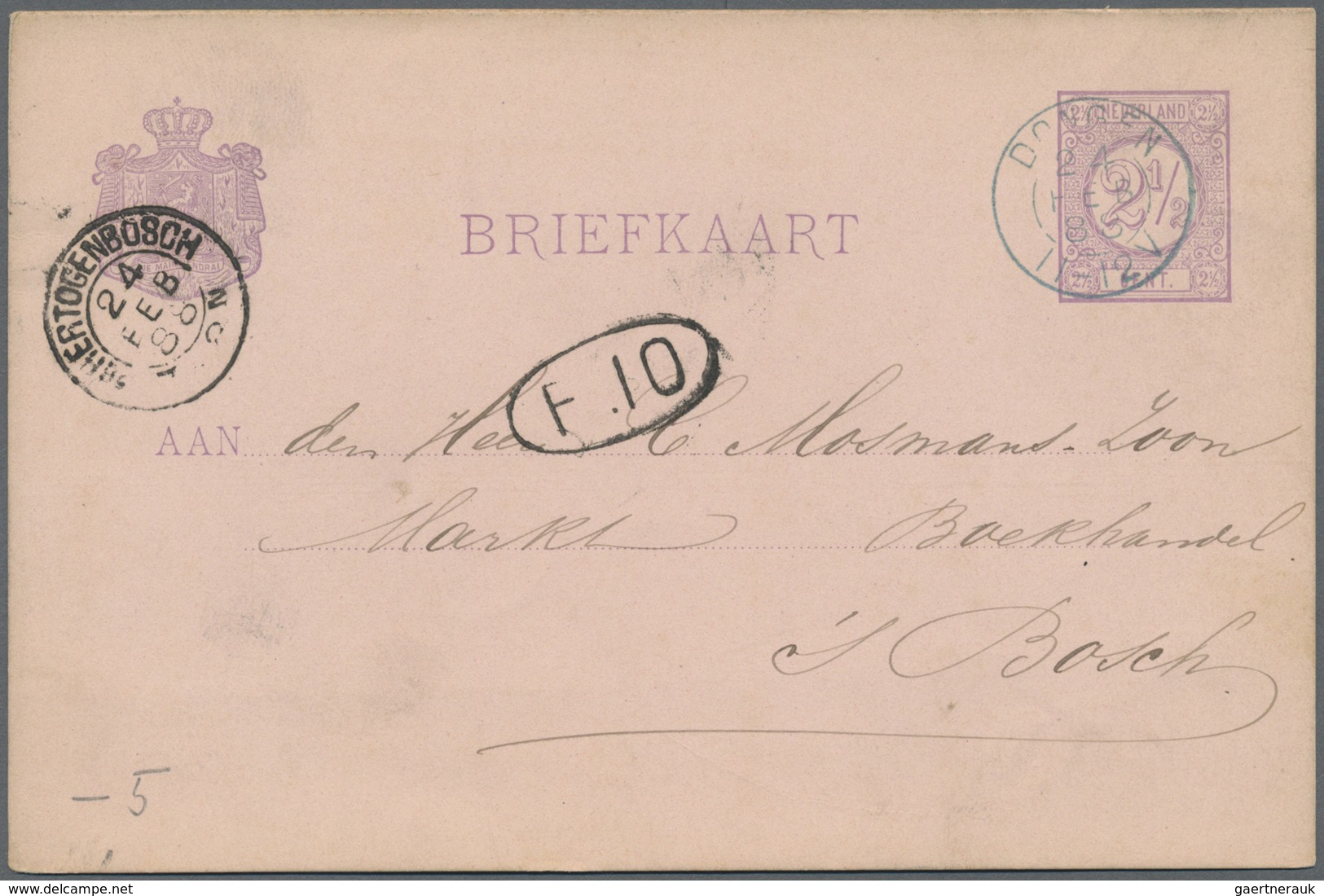 GA Niederlande - Ganzsachen: 1871/1955, Comprehensive Accumulation With More Than 200 Mint/used Postal - Entiers Postaux