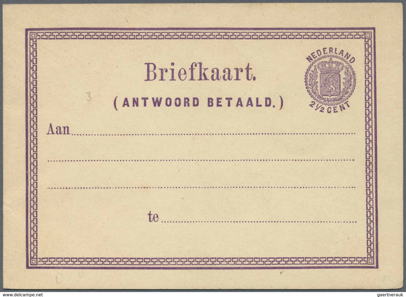 GA Niederlande - Ganzsachen: 1872/1947, Collection Of Apprx. 117 (apparently Mainly Different) Unused S - Entiers Postaux