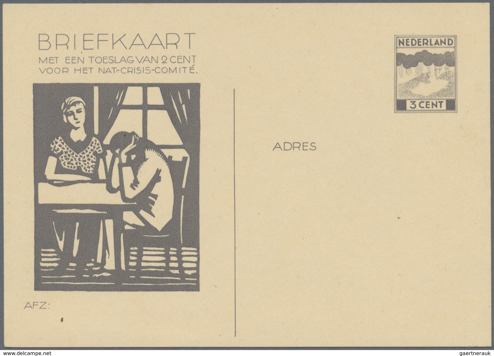 GA Niederlande - Ganzsachen: 1933/1990 (ca.), Accumulation Of Several Hundred Unused Stationeries With - Postal Stationery