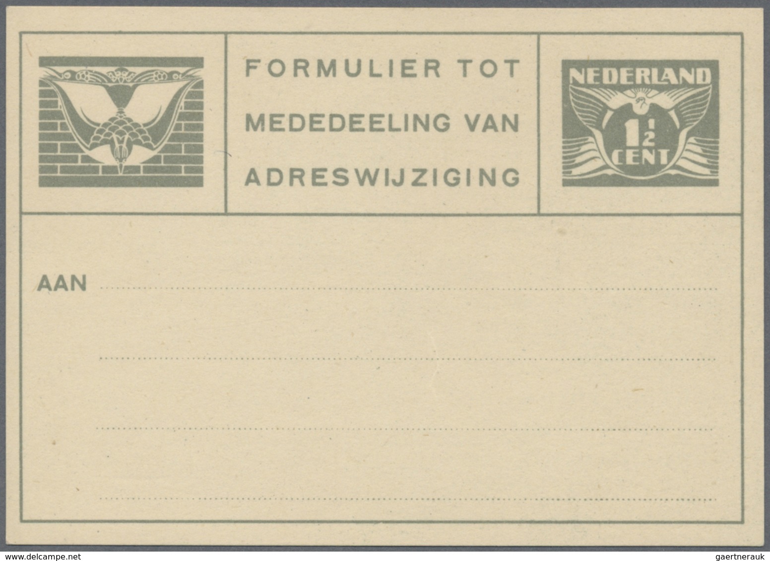 GA Niederlande - Ganzsachen: 1933/1990 (ca.), Accumulation Of Several Hundred Unused Stationeries With - Postal Stationery