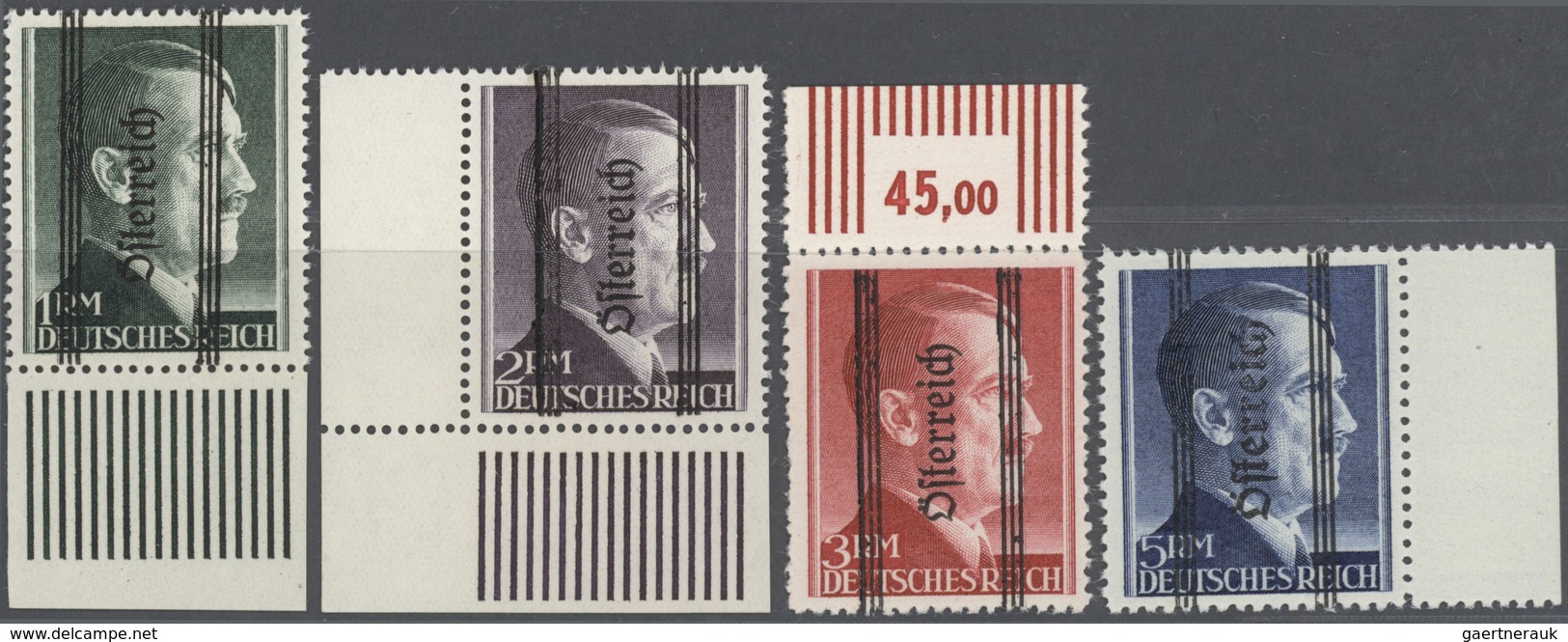 O/*/**/Br Österreich: 1850/1985, Saubere, Gemischt Zusammengetragene Sammlung In 2 Leuchtturm-Falzlos-Vordruck - Neufs