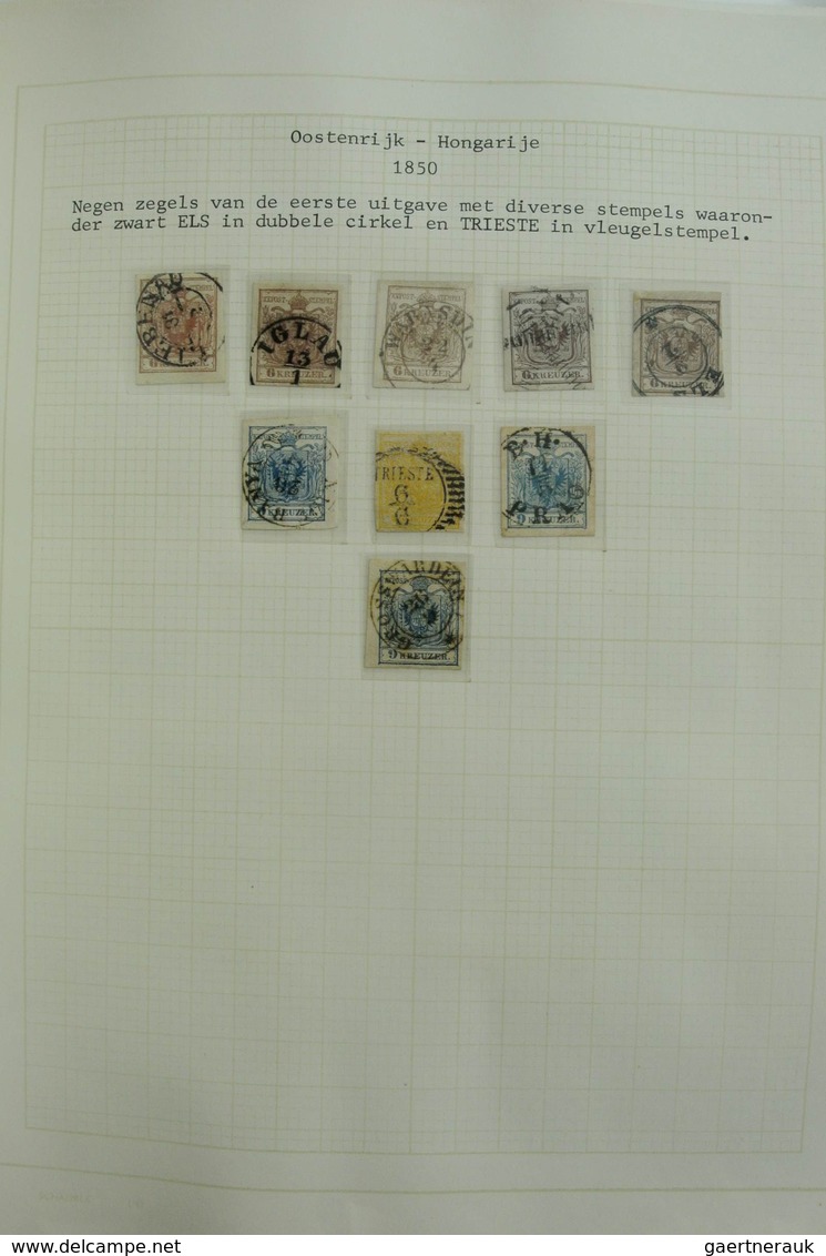 Österreich: 1850/1985: Extensive, MNH, Mint Hinged And Used Collection Austria And Territories 1850- - Neufs