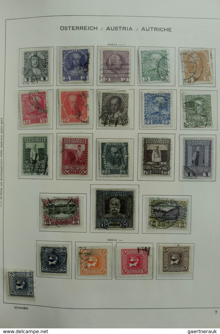 Österreich: 1850/1985: Extensive, MNH, Mint Hinged And Used Collection Austria And Territories 1850- - Neufs