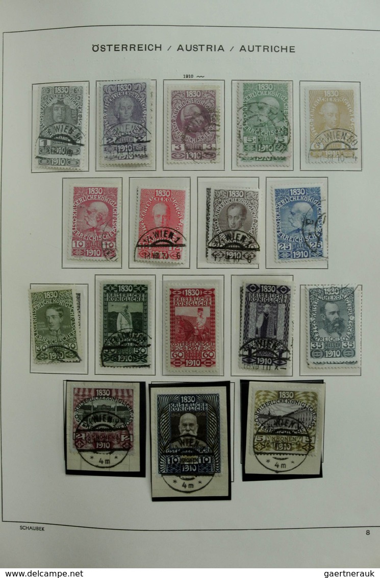 Österreich: 1850/1985: Extensive, MNH, Mint Hinged And Used Collection Austria And Territories 1850- - Neufs