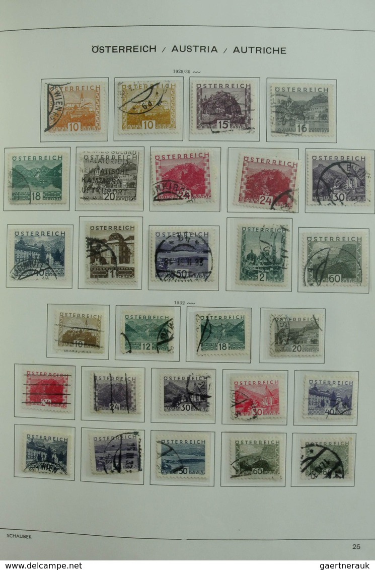 Österreich: 1850/1985: Extensive, MNH, mint hinged and used collection Austria and territories 1850-