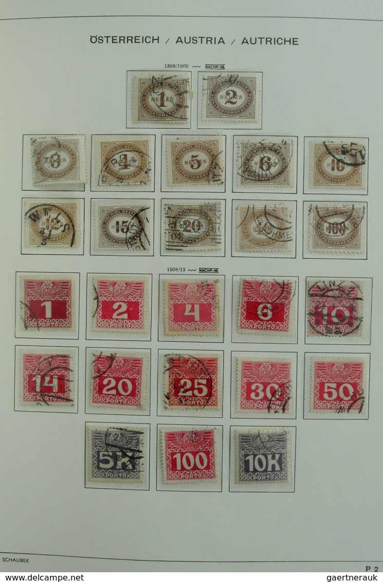 Österreich: 1850/1985: Extensive, MNH, mint hinged and used collection Austria and territories 1850-