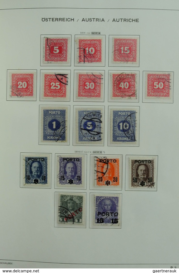 Österreich: 1850/1985: Extensive, MNH, mint hinged and used collection Austria and territories 1850-