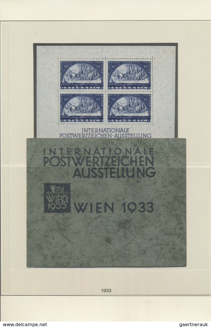 **/*/O Österreich: 1850/1937, Saubere Sammlung Teils Doppelt Gesammelt Gestempelt, Postfrisch Und Ungebrauc - Ongebruikt