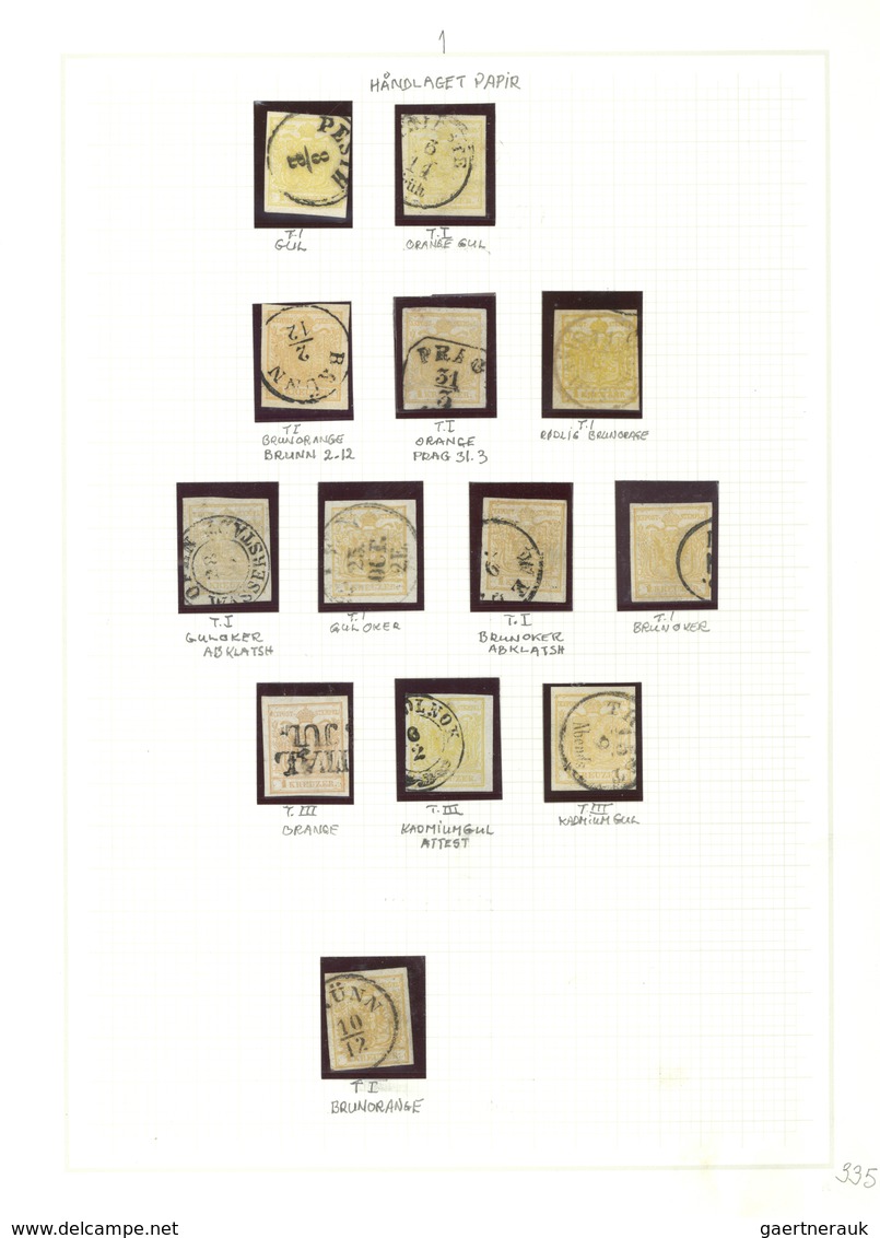 O/Brfst/Br Österreich: 1850/1918, Umfangreiche, Meist Gestempelter Sammlungs-Bestand Inkl. Porto- Und Zeitungss - Neufs