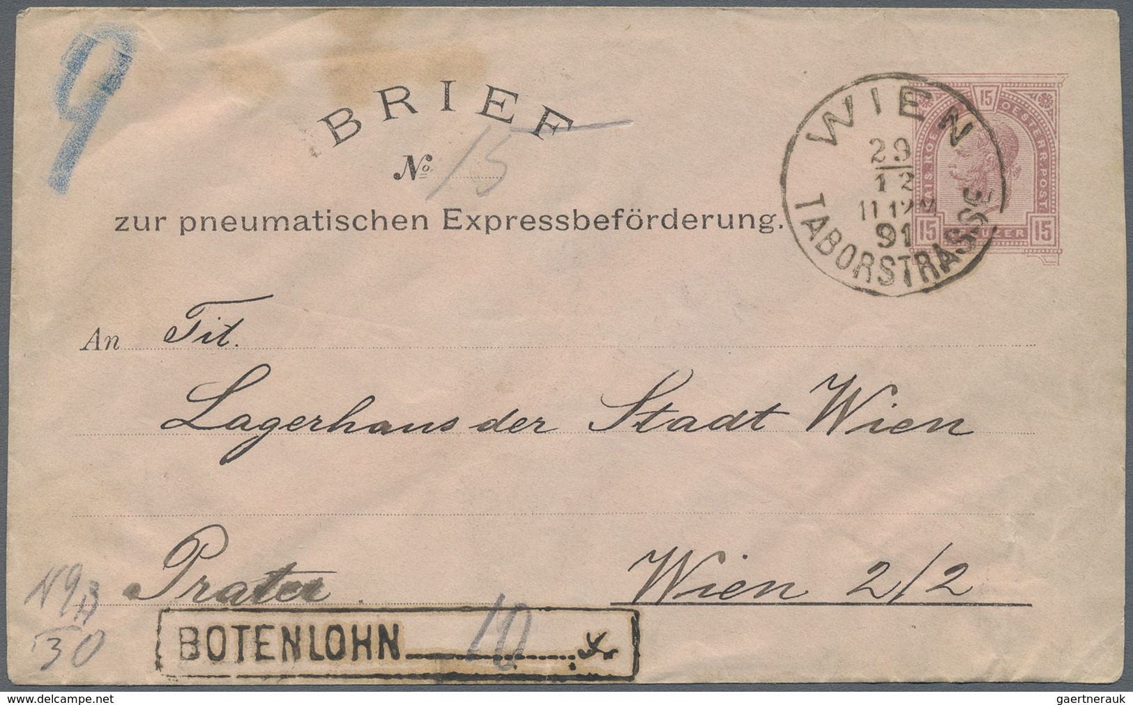 Br/GA Österreich: 1850/1900 (ca.), Sammlung Von Ca. 80 NACHPORTO-Belege Mit Verschiedensten Taxierungsform - Neufs