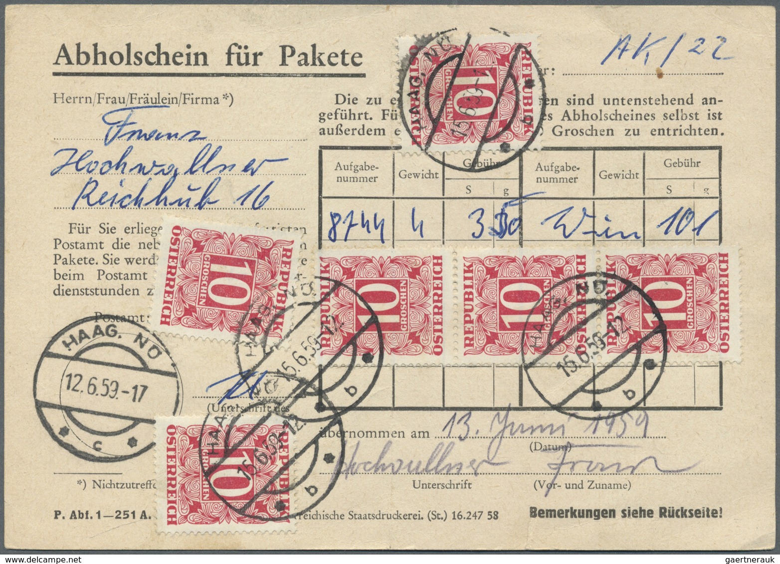 Br/GA Österreich: 1880/1960 (ca.), Vielseitige Partie Von Ca. 100 Briefen Und Karten, Dabei Zwei Zierbrief - Neufs