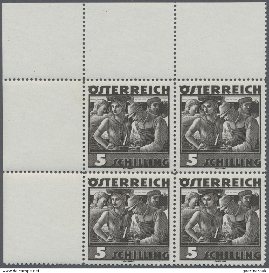 Br/GA/O/**/* Österreich: 1890/1950 (ca.), umfangreiche Sammlung in 12 meißt großen Alben, ab der Ausgabe 1890, be