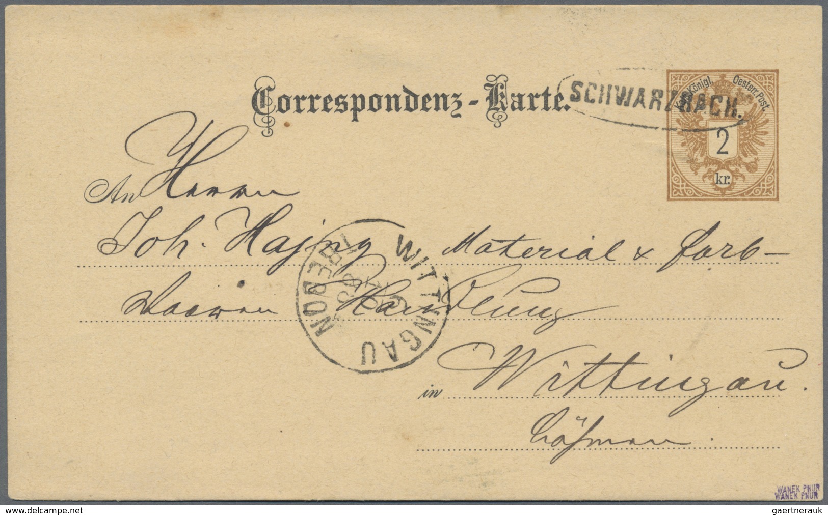 GA Österreich - Ganzsachen: 1883 (ab), Sammlung Der Korrespondenz-Karten Der Ausgabe 1883 (Ziffer/Adler - Autres & Non Classés