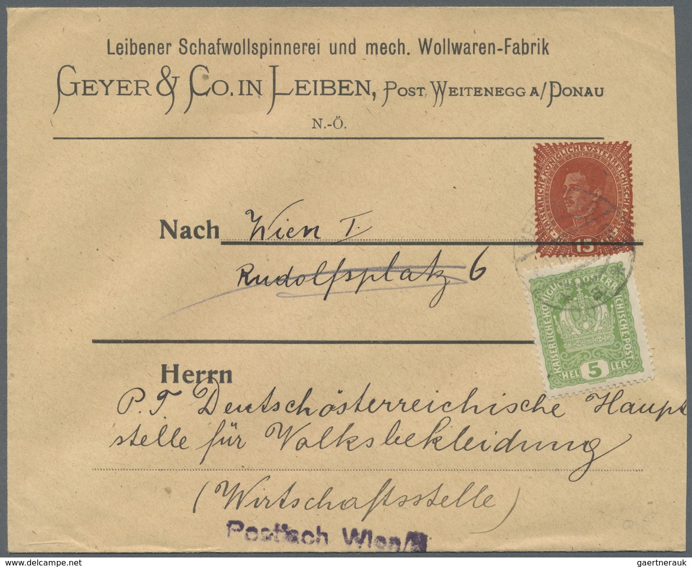 GA Österreich - Privatganzsachen: 1903/1930 (ca.), Bestand mit ca. 55 meist gebrauchten Privatganzsache