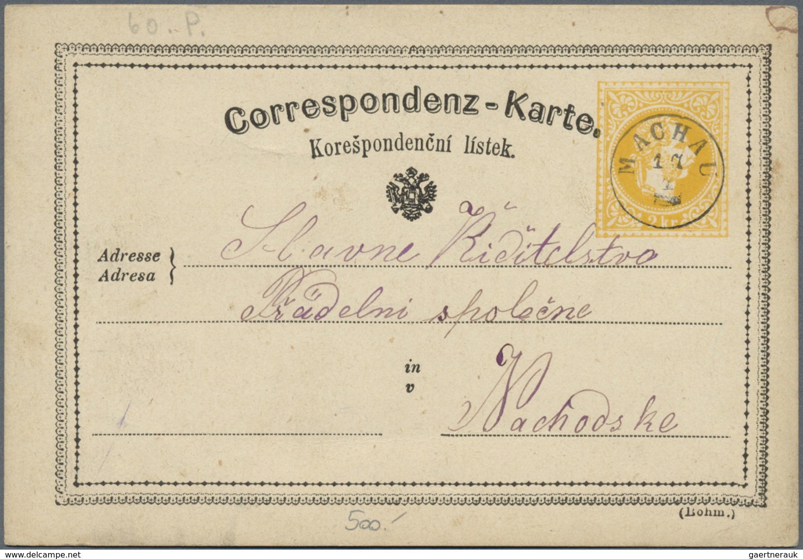 GA/Br Österreich - Stempel: 1869/1886, Stempelsammlung In Außergewöhnlicher Qualität. Ca. 150 Belege, Meis - Machines à Affranchir (EMA)