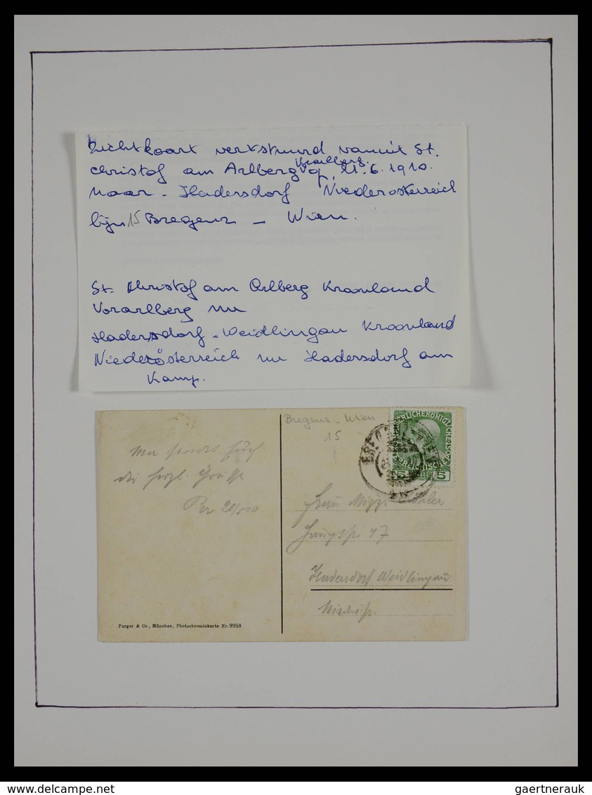 Österreich - Stempel: Beautiful collection railroadpost and station cancels of Austria in 17 (!) alb