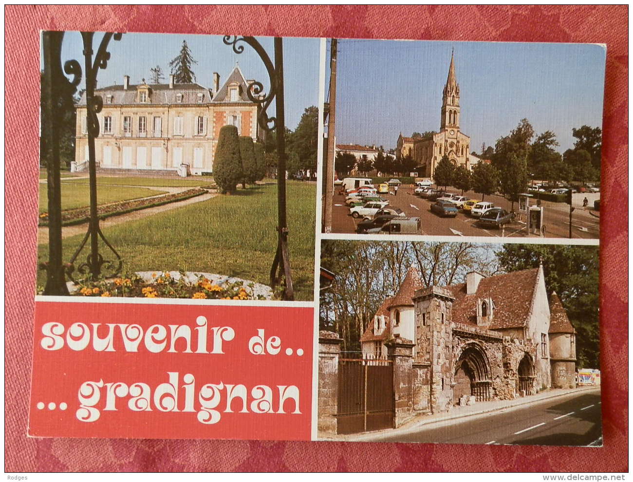 Dep 33 , Cpm  Souvenir De GRADIGNAN , Multivues , N 4998  (12.439) - Gradignan