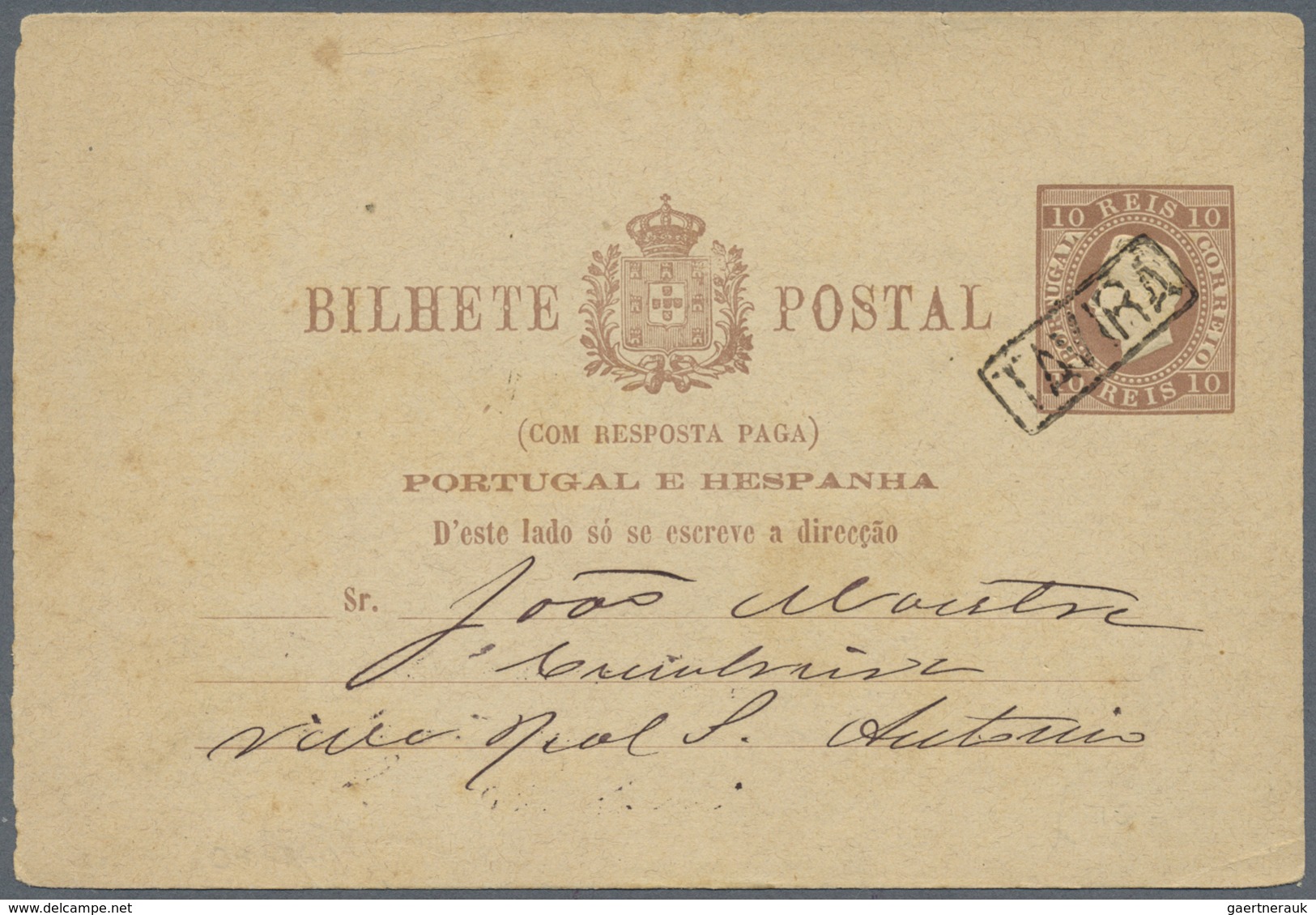 GA Portugal - Ganzsachen: 1889/1940 (ca.), Interesting Accumulation With 24 Used Postal Stationeries (e - Entiers Postaux