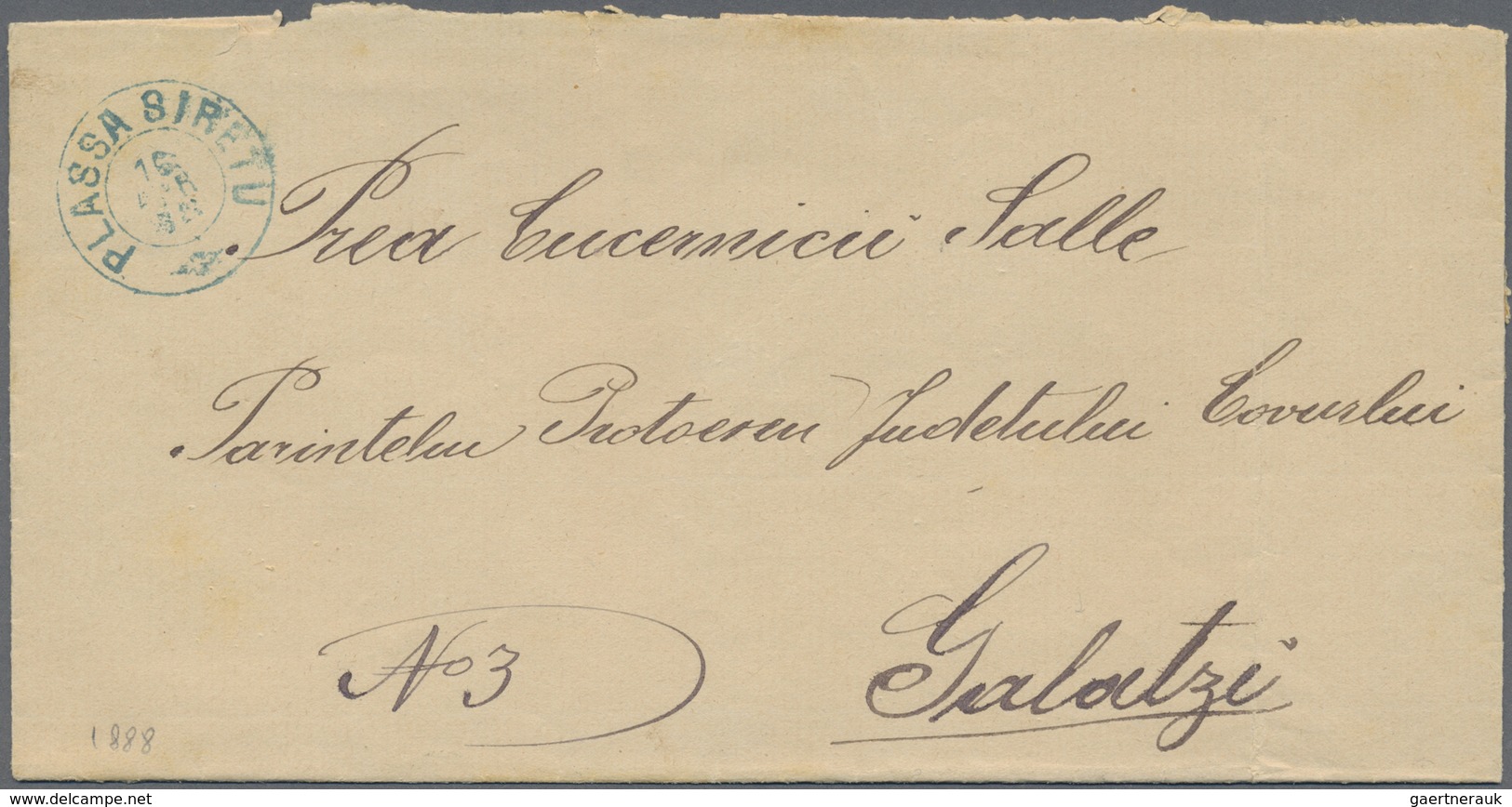 Br Rumänien: 1860 Around, 25 Letters Or Big Parts With Better Cancellations Like Calafat, Braila, Kraio - Lettres & Documents