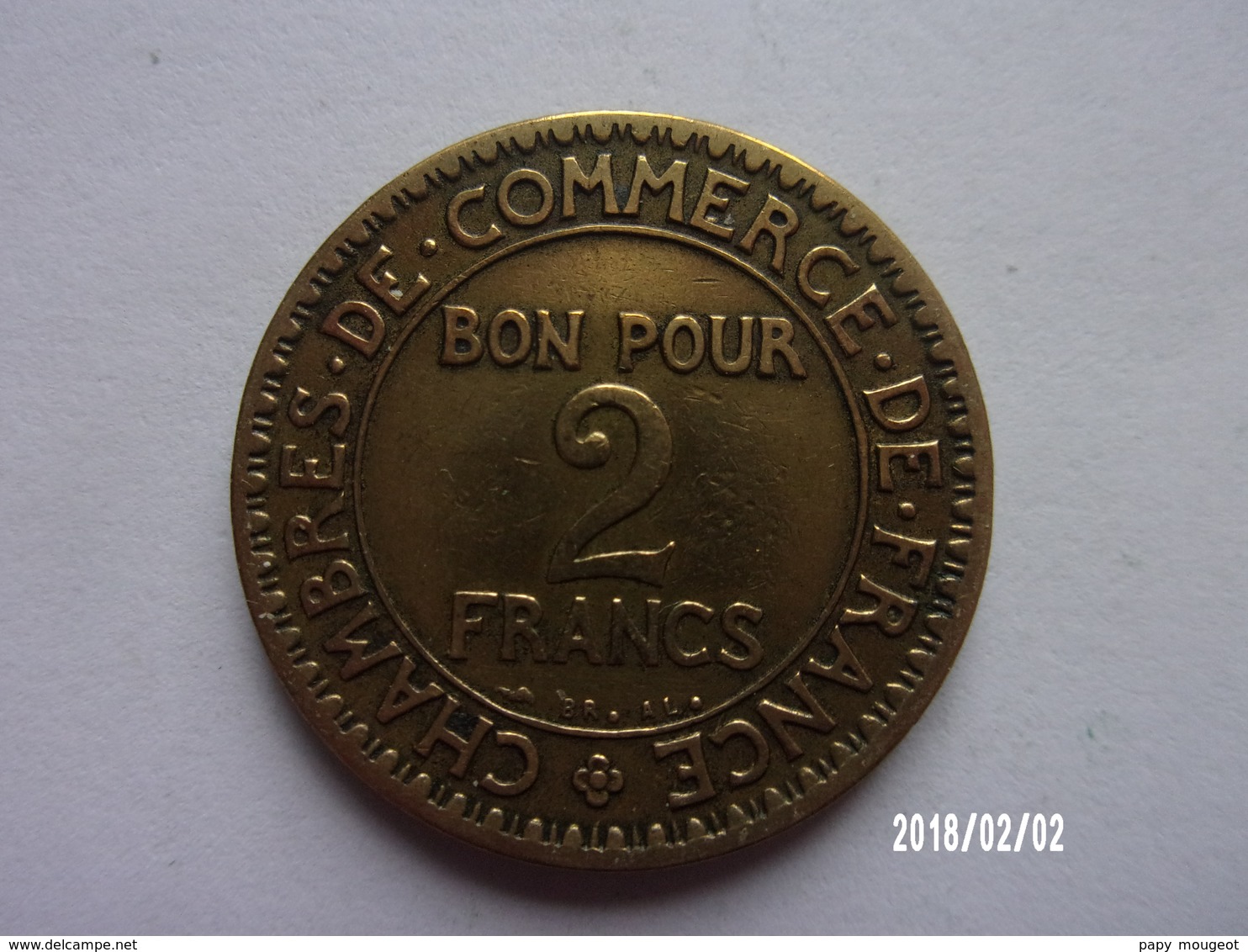 2 Francs - Domard - 1922 - KM 877 - Autres & Non Classés