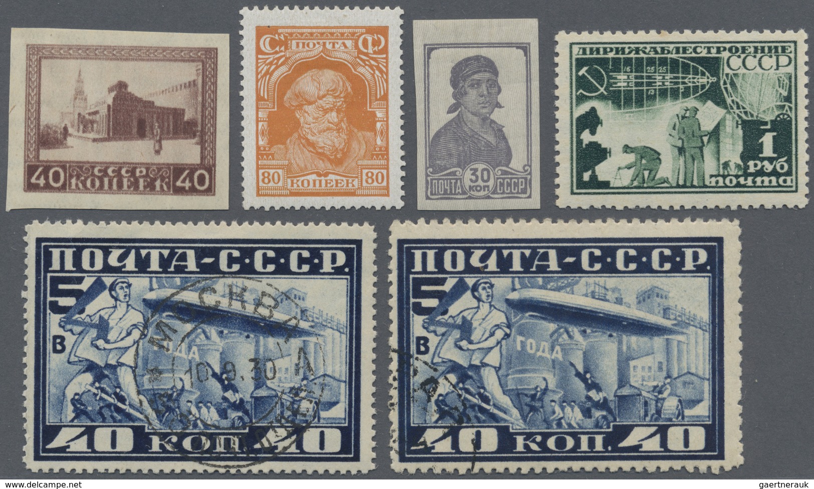 O/*/** Russland / Sowjetunion / GUS / Nachfolgestaaaten: 1858/1990 (ca.), Collection In Twelve Lindner Albu - Collections