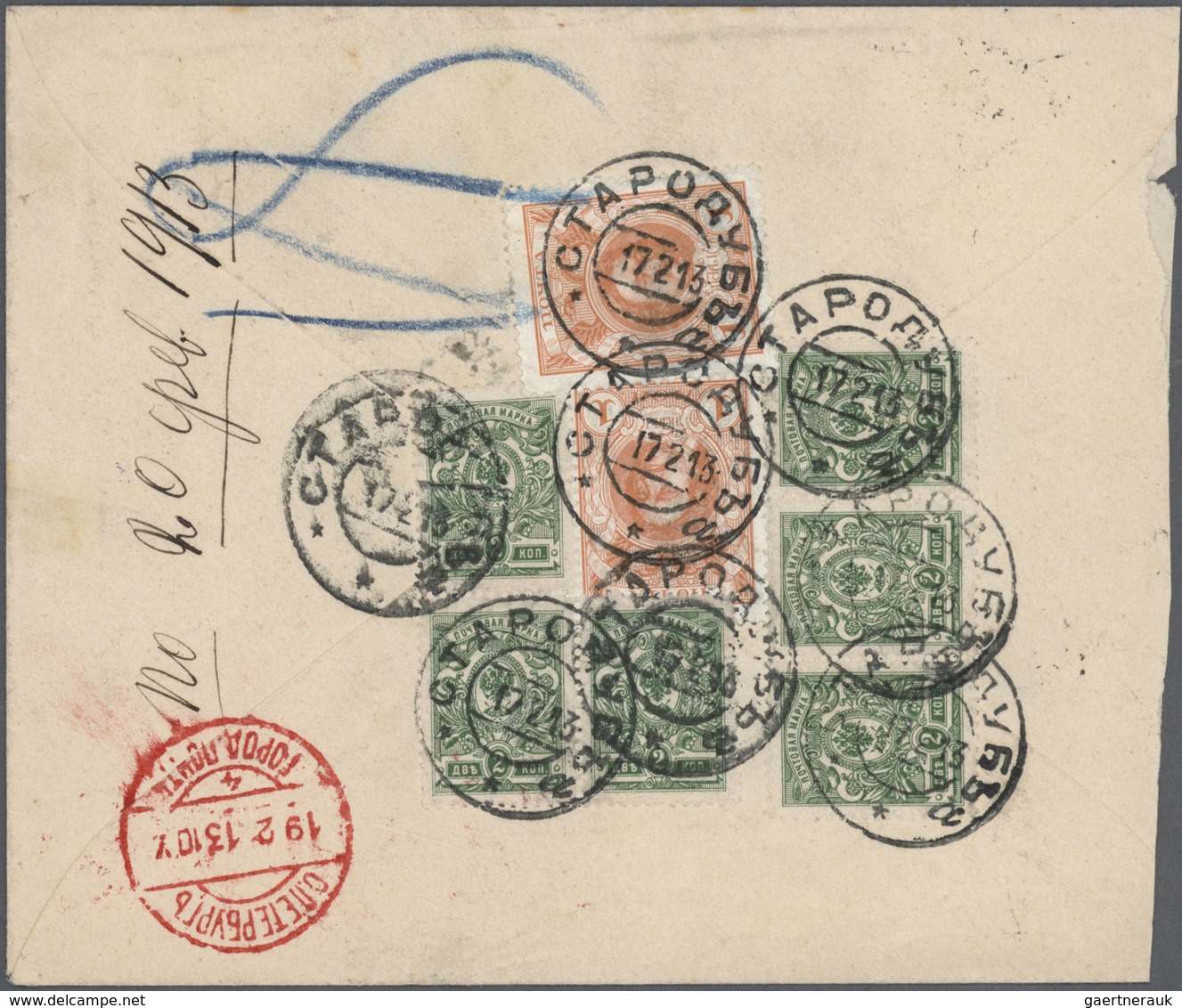 Br Russland: 1850/1950ca., Hochwertiger Briefebestand Aus Uralt-Nachlass Mit Vielen Interessanten Und G - Neufs